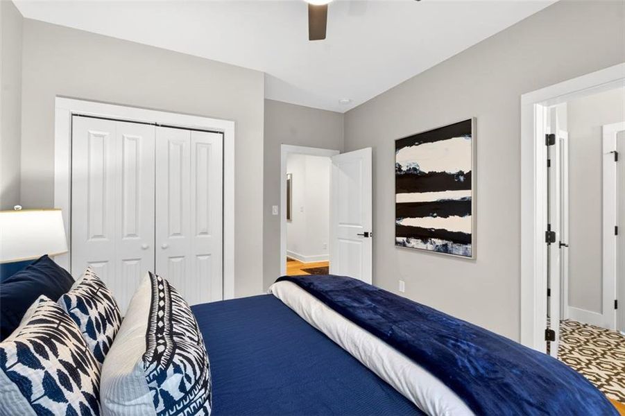Furnished interior view inside a new home in , Decatur (Image 47).