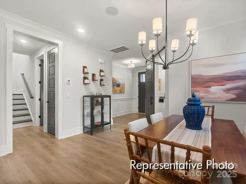 Furnished interior view inside a new home in Colvin Park, Rock Hill (Image 2).
