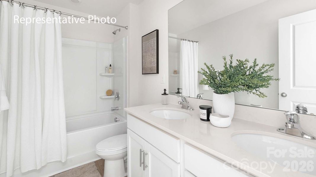 Furnished interior view inside a new home in Stanton, Richburg (Image 21).