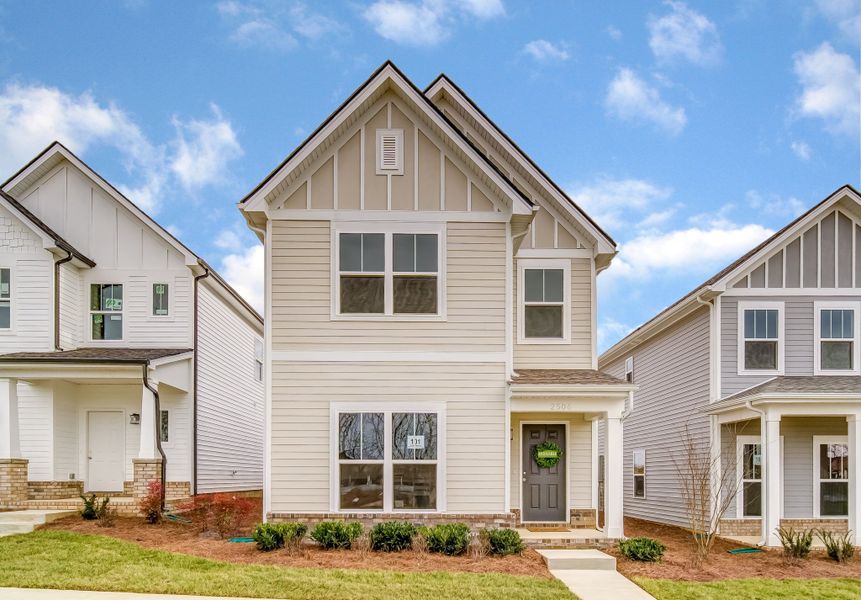 Representative exterior photo of a completed home built from the Crawford by Parkside Builders in The Woods, Gallatin, TN (Image 25).