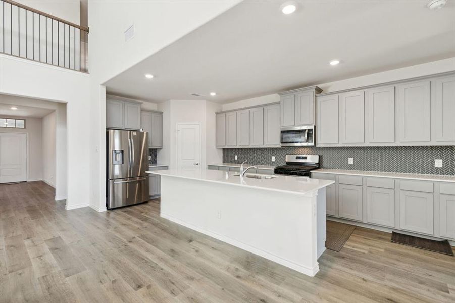 Furnished interior view inside a new home in , Anna (Image 14).