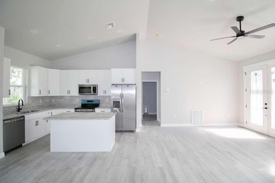Furnished interior view inside a new home in , Sebring (Image 5).