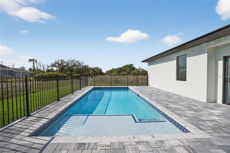 Exterior details and patio area of a home in , Rotonda West (Image 33).