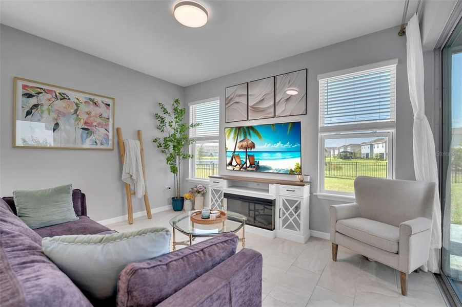 Furnished interior view inside a new home in , Nokomis (Image 10).