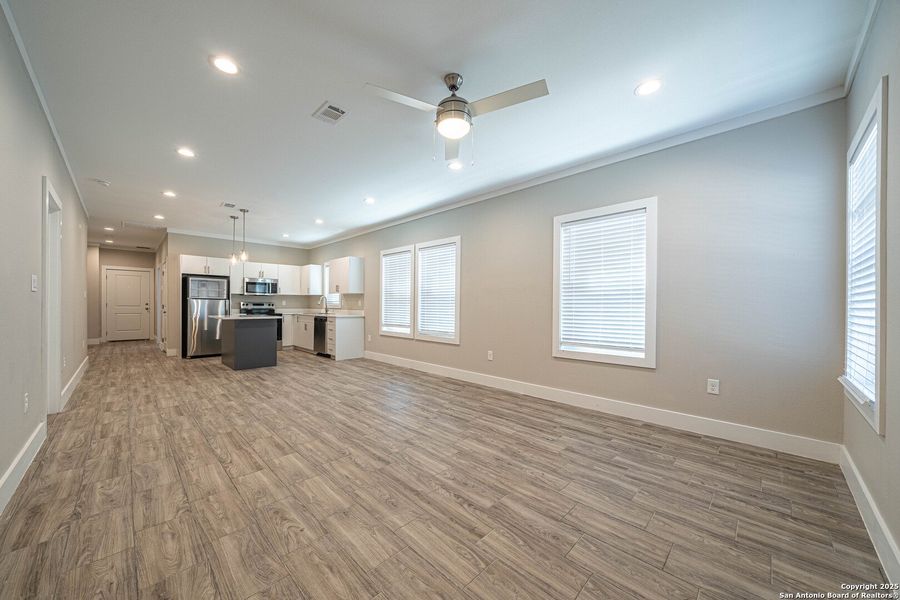 Spacious, unfurnished interior of a new home in , San Antonio (Image 24). Spacious, unfurnished interior of a new home in , San Antonio (Image 24).
