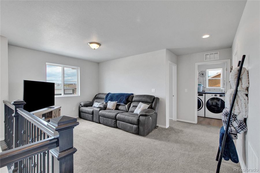 Furnished interior view inside a new home in , Peyton (Image 33).