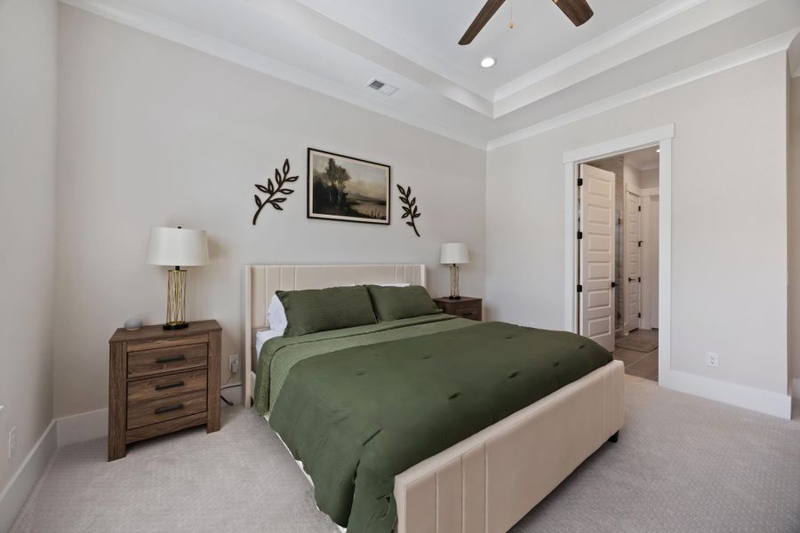 Furnished interior view inside a new home in , Hardeeville (Image 18).