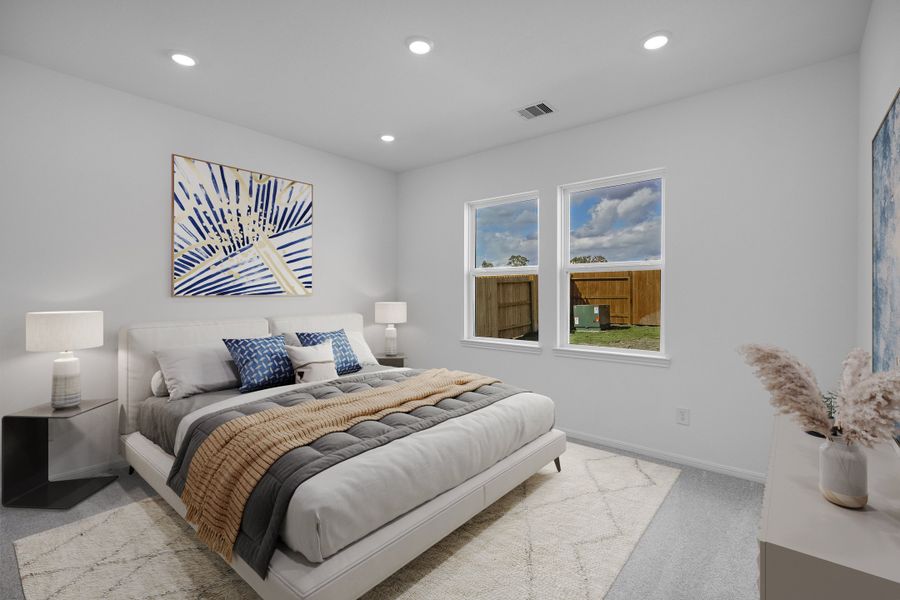 Furnished interior view inside a new home in Hockley Meadows, Hockley (Image 17).