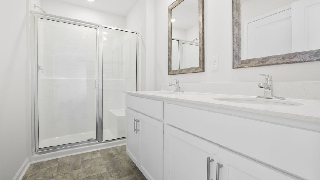 Furnished interior view inside a new home in Foxbank, Gray Court (Image 9).