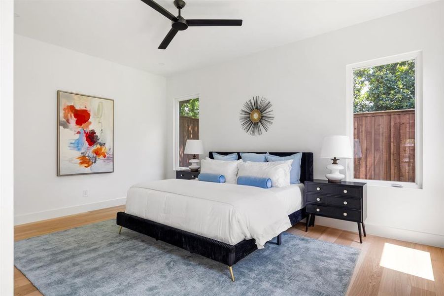 Furnished interior view inside a new home in , Dallas (Image 5).