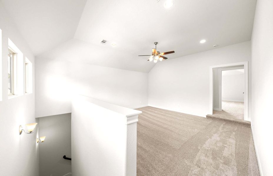Representative unfurnished interior of a home built from the 3326AU by Ravenna Homes in Audubon 60′, Magnolia (Image 31).