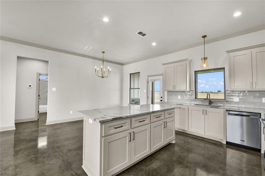 Furnished interior view inside a new home in , Cresson (Image 13).