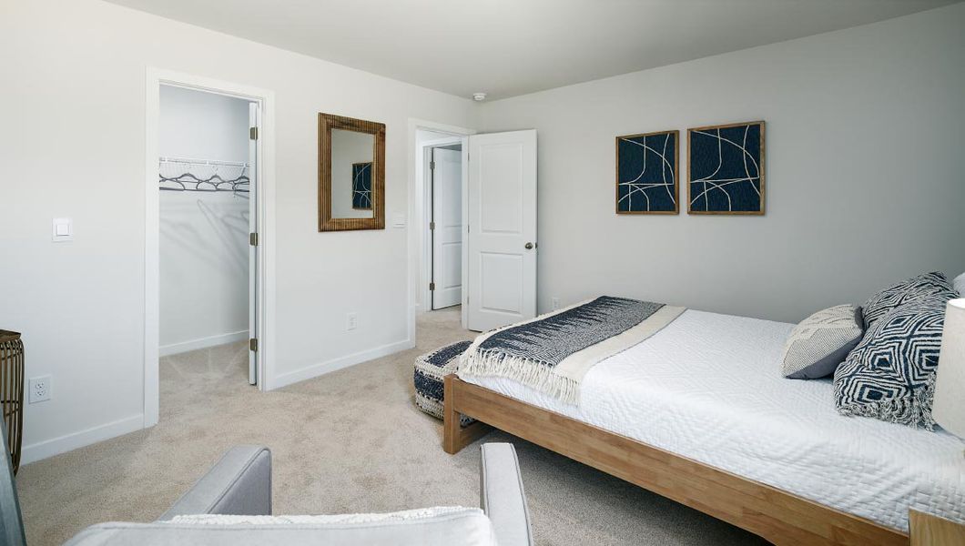 Furnished interior view inside a new home in Brandon Creek, Gastonia (Image 24).