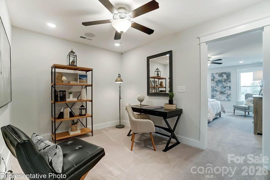 Furnished interior view inside a new home in Harrisburg Village, Harrisburg (Image 10).