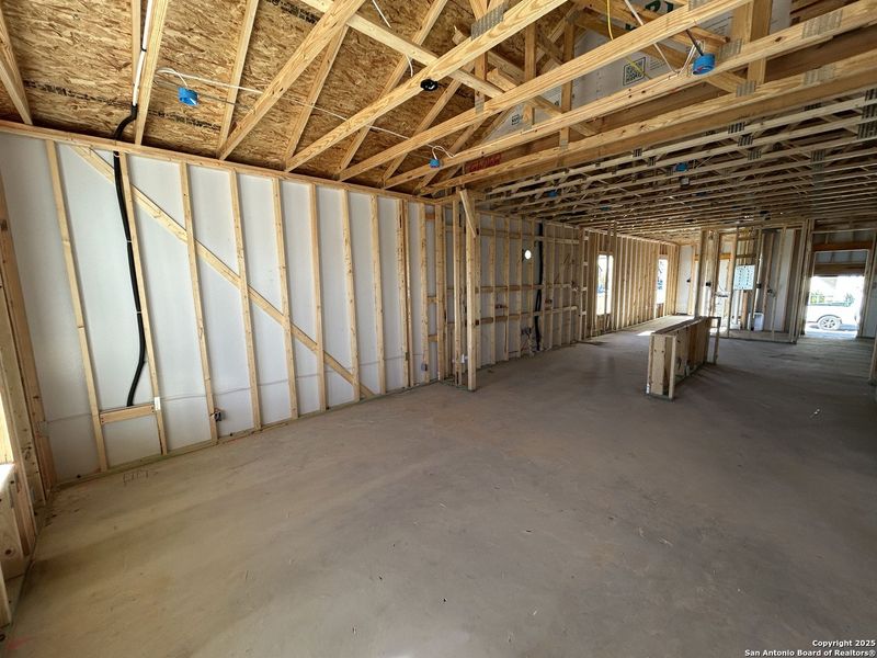 In-progress construction of a new home in Meadows at Hennersby Hollow 40's, San Antonio, TX (Image 18). In-progress construction of a new home in Meadows at Hennersby Hollow 40's, San Antonio, TX (Image 18).