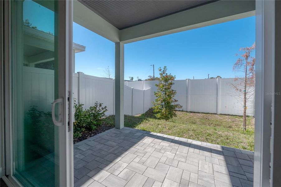 Exterior details and patio area of a home in , Tampa (Image 28). Exterior details and patio area of a home in , Tampa (Image 28).