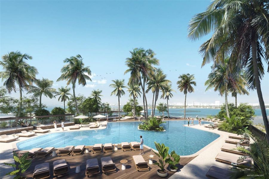 Community amenities in Gale Hotel & Residences Miami (former Natiivo), Miami (Image 19).