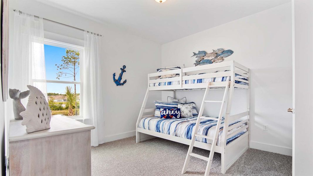 Furnished interior view inside a new home in Breakfast Point East Phase I, Panama City Beach (Image 28).