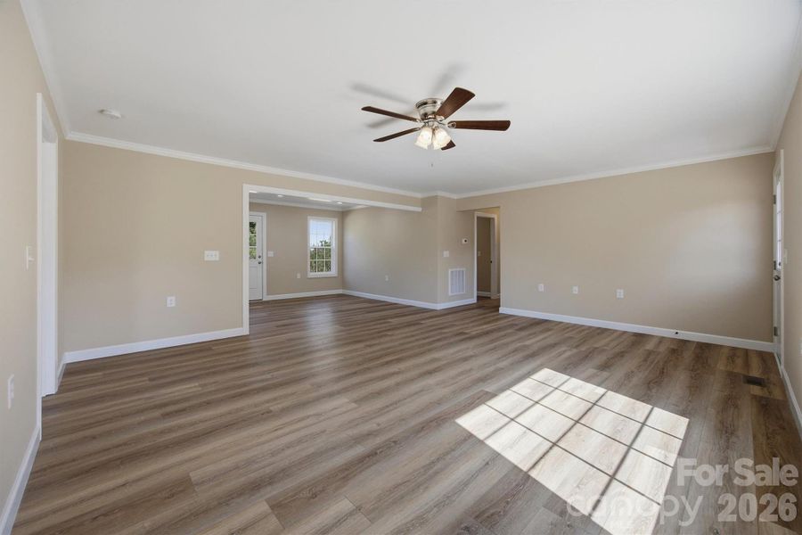Spacious, unfurnished interior of a new home in , Morganton (Image 25).