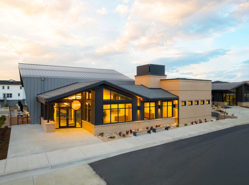 Community amenities in Lyric at RidgeGate Townhomes, Lone Tree (Image 13).