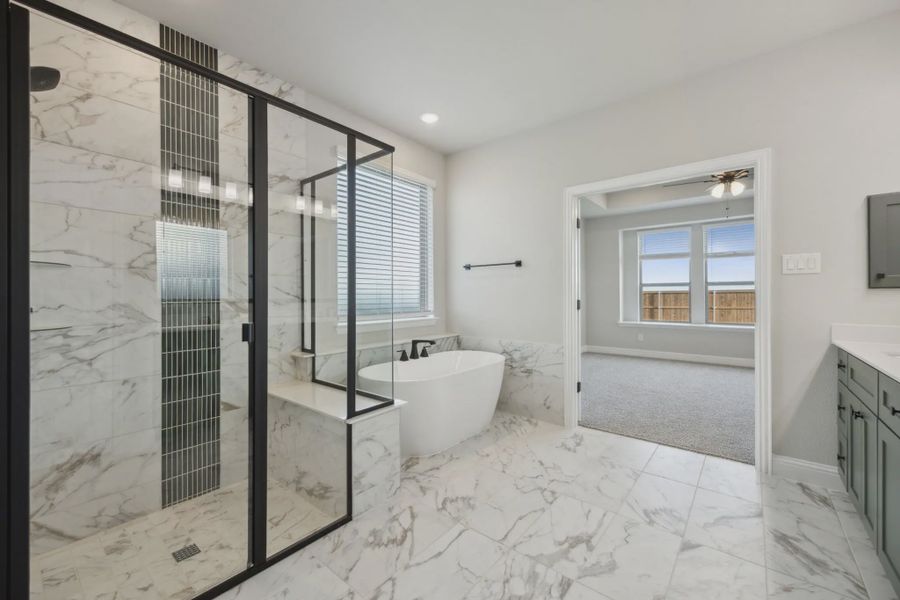 Representative furnished interior of a home built from the Avalon by Chesmar Homes in Silo Mills, Joshua (Image 7).
