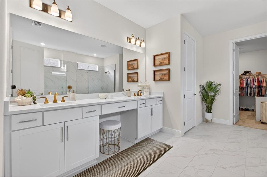 Furnished interior view inside a new home in Seaire, Parrish (Image 39).