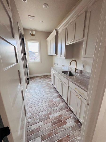 Furnished interior view inside a new home in , Aledo (Image 4).