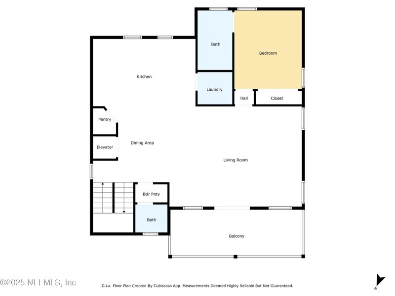 2D floor plan layout of this home in , St. Augustine, FL (Image 5).