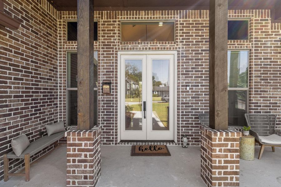 Exterior details and patio area of a home in , Beaumont (Image 24).