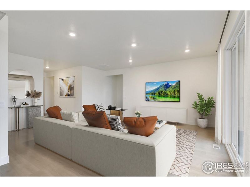 Furnished interior view inside a new home in Vantage, Berthoud (Image 12).