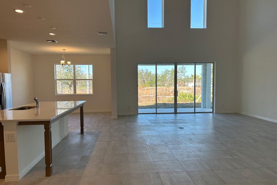 Spacious and Inviting Living Room in Central Florida Home