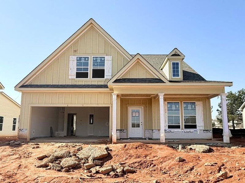 In-progress construction of a new home in Sutton’s Landing, Statham, GA (Image 4). In-progress construction of a new home in Sutton’s Landing, Statham, GA (Image 4).