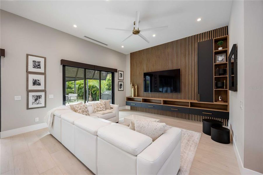 Furnished interior view inside a new home in , Sarasota (Image 13).