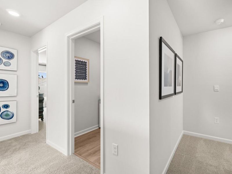 Furnished interior view inside a new home in Oakleigh Glen, Dallas (Image 27).