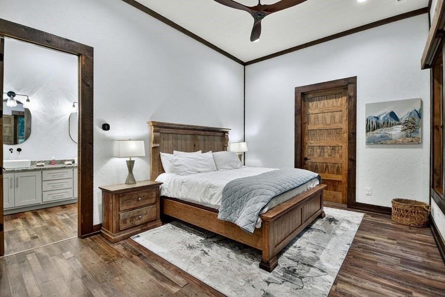 Furnished interior view inside a new home in , Mineral Bluff (Image 48).
