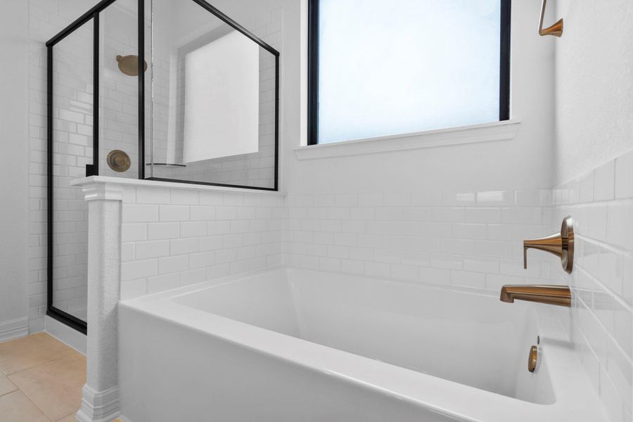 Furnished interior view inside a new home in Austin Point, Richmond (Image 12).