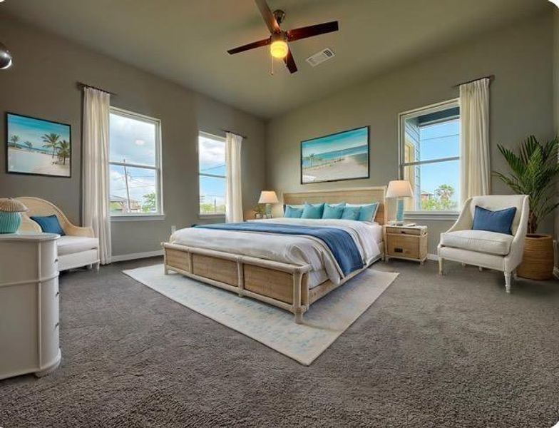 Virtually staged Primary Bedroom pic Virtually staged Primary Bedroom pic