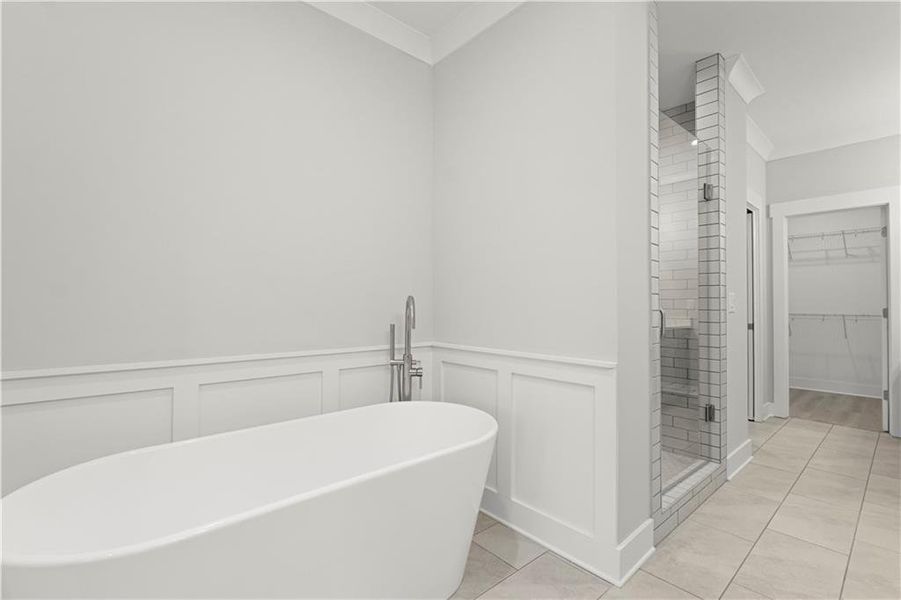 Furnished interior view inside a new home in Devin's Shire - A Kennesaw Tradition, Kennesaw (Image 12).