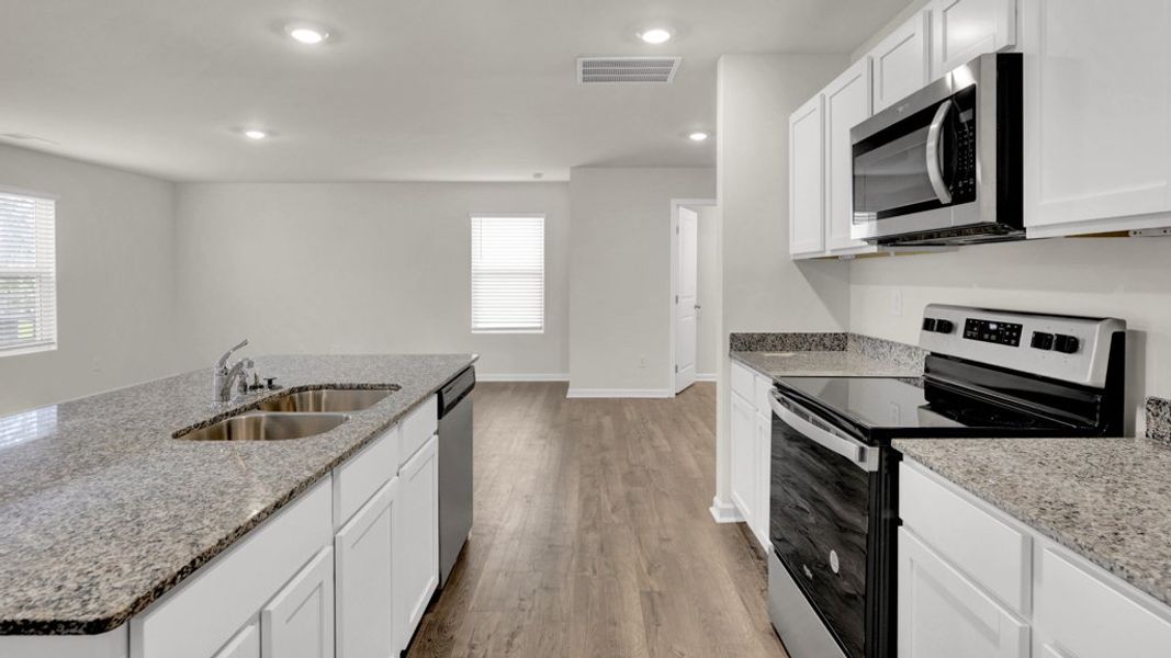 Furnished interior view inside a new home in Price's Point, Knoxville (Image 5).