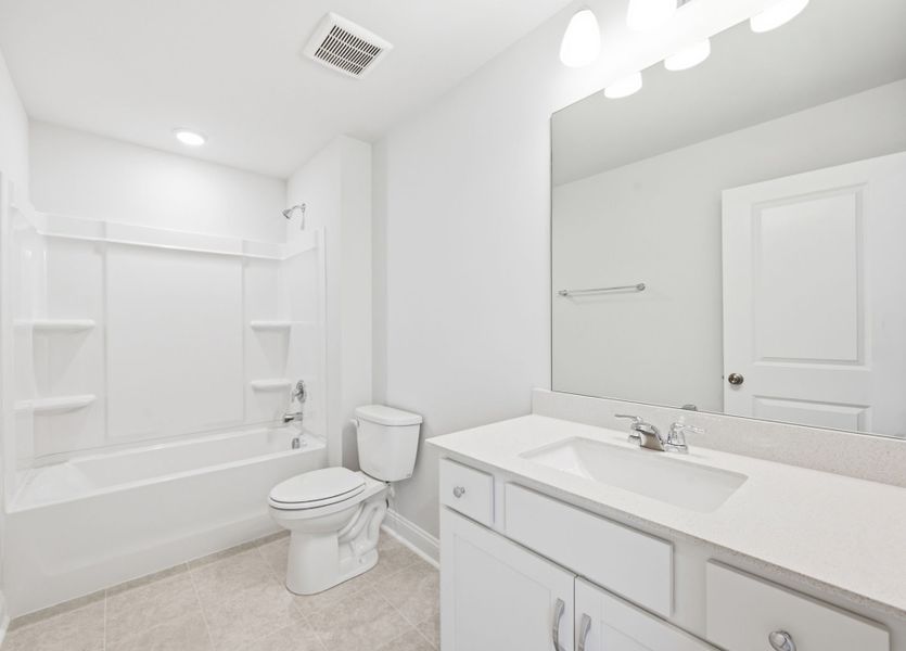Furnished interior view inside a new home in Carriage Estates, Lexington (Image 18).