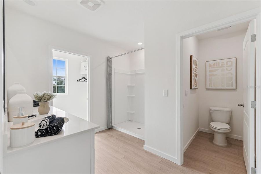 Furnished interior view inside a new home in , St. Cloud (Image 30). Furnished interior view inside a new home in , St. Cloud (Image 30).