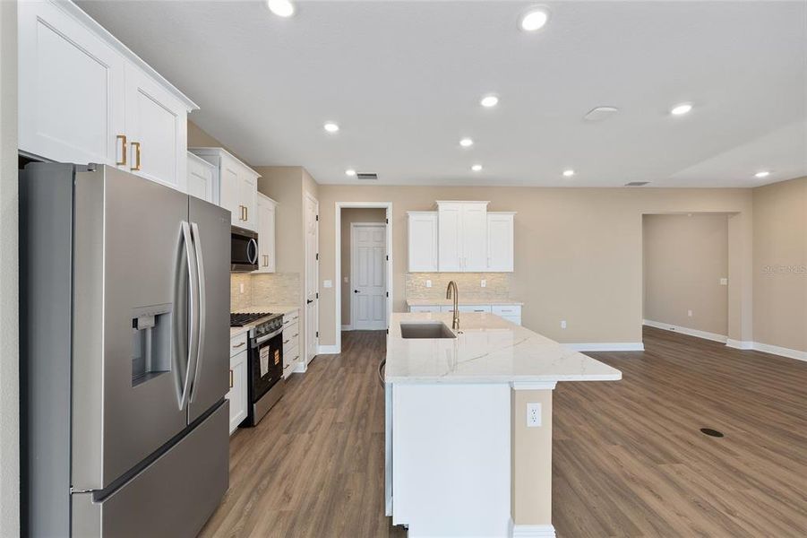 Furnished interior view inside a new home in , Ocala (Image 10).
