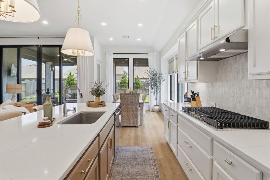 Furnished interior view inside a new home in , Brookshire (Image 40).