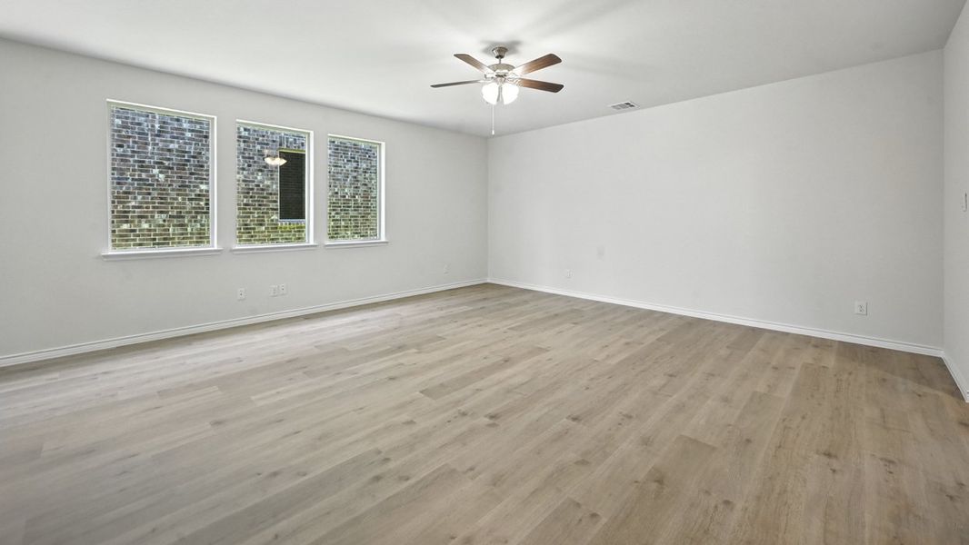 Spacious, unfurnished interior of a new home in The Woods at Lindsey Place, Anna (Image 5). Spacious, unfurnished interior of a new home in The Woods at Lindsey Place, Anna (Image 5).