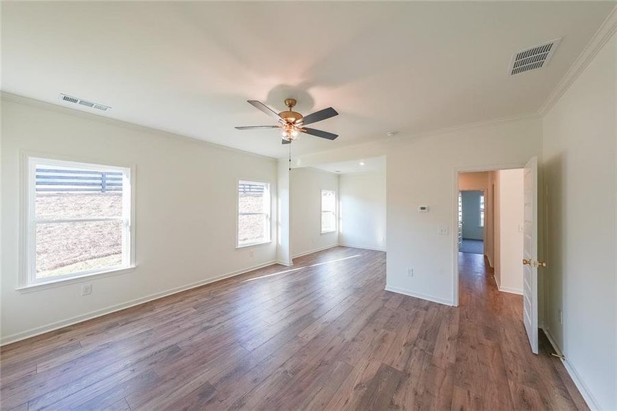 Spacious, unfurnished interior of a new home in , Dawsonville (Image 22).