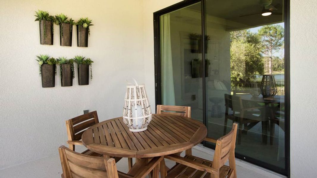Representative furnished interior of a home built from the Allora by Taylor Morrison in Esplanade at Wellen Park, Englewood (Image 12). Representative furnished interior of a home built from the Allora by Taylor Morrison in Esplanade at Wellen Park, Englewood (Image 12).