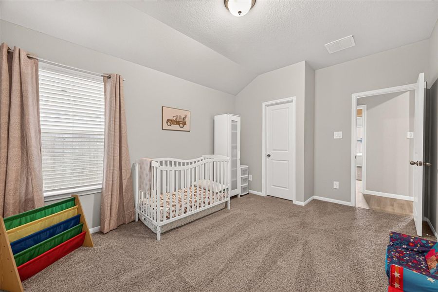 Furnished interior view inside a new home in Sweetgrass Village, Crosby (Image 8).