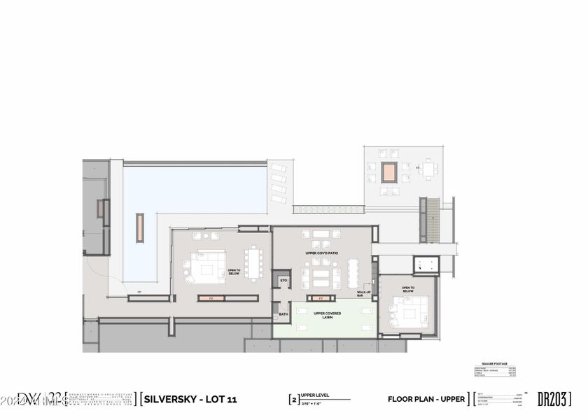 SSPV Aquarius Lot 11 Upper Floor Plan