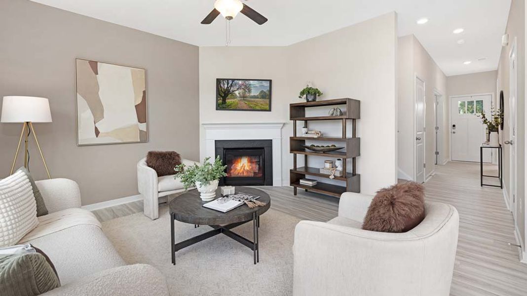 Furnished interior view inside a new home in Silverstein, Salisbury (Image 10).