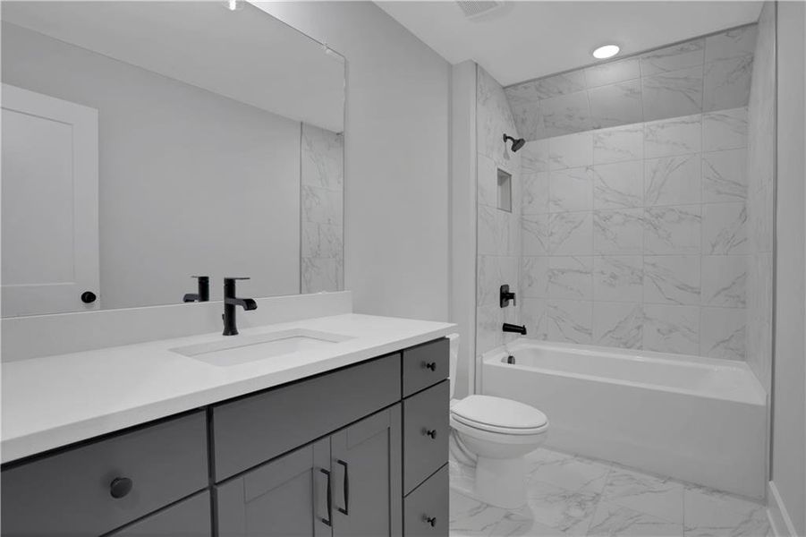 Furnished interior view inside a new home in Marble Tree, Ball Ground (Image 13).